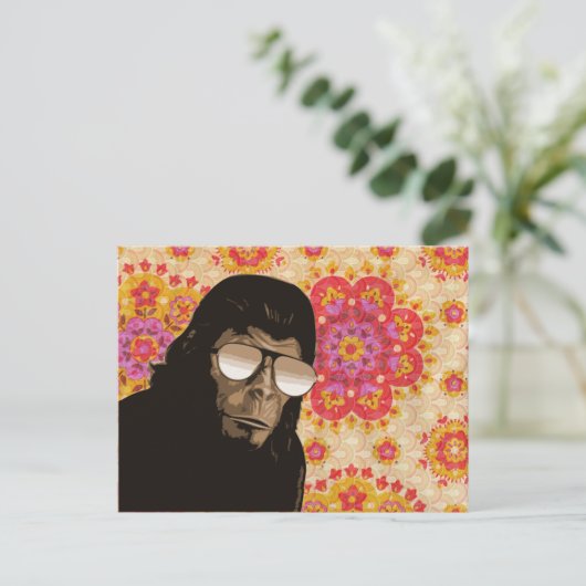 Groovy Caesar Briefkaart (Staand voorkant)