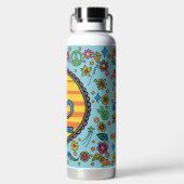 Groovy Capricorn Custom Waterfles (Achterkant)