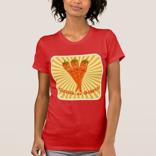 Groovy Carrots T-shirt (Voorkant)