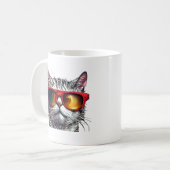 Groovy Cat Koffiemok (Voorkant links)