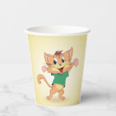 Groovy Cat Papieren Bekers (Voorkant)
