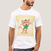 Groovy Cat T-shirt (Voorkant)