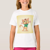 Groovy Cat T-shirt (Voorkant)