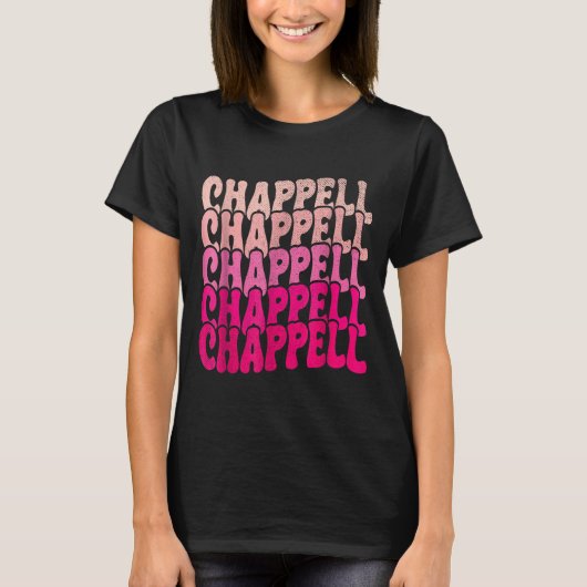 Groovy Chappell First Name D Chappell Tees Meme  (Voorkant)