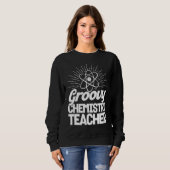 Groovy Chemistry Teacher Chemist Chemical Science  Trui (Voorkant volledig)