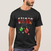 Groovy Chest Nuts met kerstcadeau T-shirt (Voorkant)