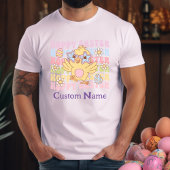 Groovy Chick gepersonaliseerd Retro T-shirt