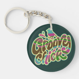 Groovy Chick Sleutelhanger