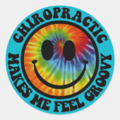Groovy Chiropractic Stickers (Voorkant)
