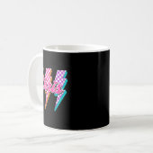 Groovy Chris Bliksemschicht Geruit I Love Meme  Koffiemok (Voorkant links)