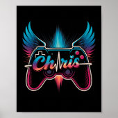 Groovy Chris First Name D Chris Control Game Meme Poster (Voorkant)