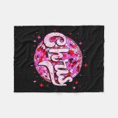 Groovy Chris First Name D I Love Chris Tees Meme  Fleece Deken (Voorkant (Horizontaal))