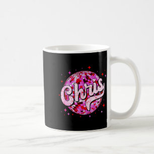 Groovy Chris Voornaam D I Love Chris T-shirts Meme Koffiemok