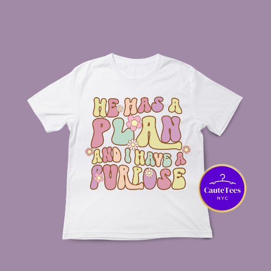Groovy Christelijk Bijbels Religieus Inspirerend T-shirt