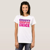 GROOVY CHRISTELIJK CHICK, Dames T-shirts (Voorkant volledig)