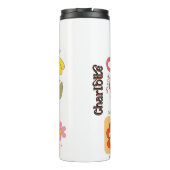 Groovy Christelijk Ze Is Moeder Design Thermosbeker (Achterkant)