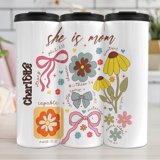 Groovy Christelijk Ze Is Moeder Design Thermosbeker