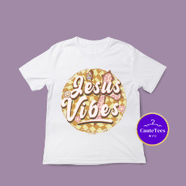 Groovy Christelijke Jesus Vibes T-shirt