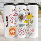 Groovy Christian She Is Mom Design Thermosbeker