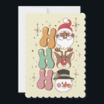 Groovy Christmas Black Santa Rendier Snowman Ho Kaart<br><div class="desc">Etnische Kerstman,  Etnische Kerstman,  Afrikaanse Kerstman,  Afrikaanse Kerstman,  Zwarte Kerstman,  Zwarte Kerstman,  Zwarte Kerstman,  Ho Ho Ho Ho,  Kerstman,  Sneeuwman,  Kerstmis,  Groovy , ,  Retro, 1970s,  Vintage Kerstmis,  Retro Kerstmis,  1960s,  Boho,  Hippie,  Hippie,  Vakantie,  pet,  Holly,  Leuk,  Winter,  Feestelijk,  Decoratie</div>