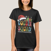 Groovy Christmas Cousin Squad Xmas Matching Boys G T-shirt (Voorkant)