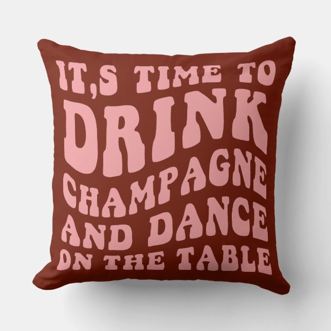 Groovy Christmas Day Sierkussen (Voorkant)