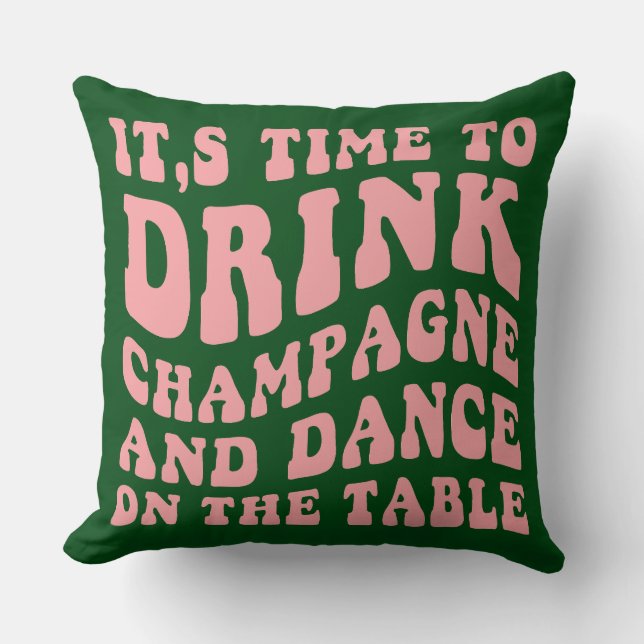 Groovy Christmas Day Sierkussen (Voorkant)