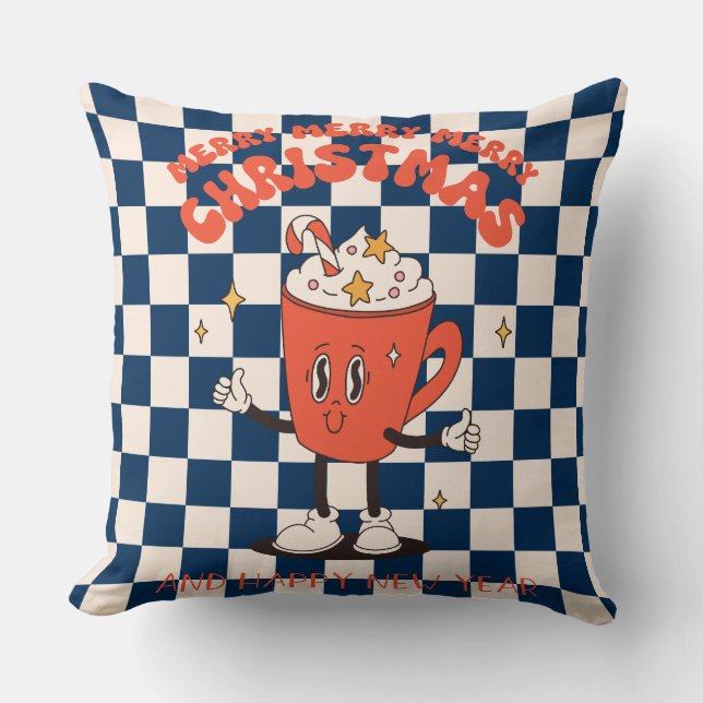 Groovy Christmas Day Sierkussen (Voorkant)