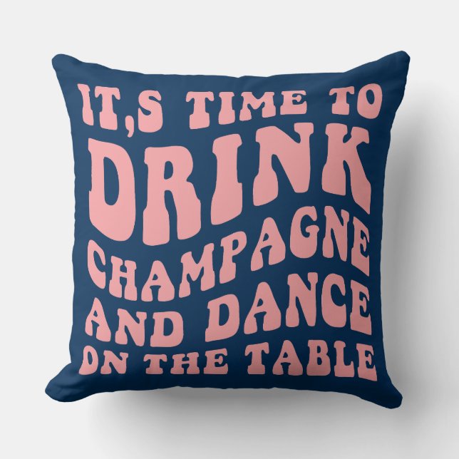 Groovy Christmas Day Sierkussen (Voorkant)