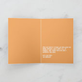 Groovy Claus Funny Cat Retro Christmas Photo Feestdagen Kaart (Binnen)