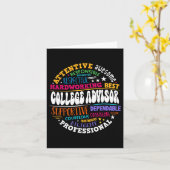 Groovy College Advisor Appreciation Week terug naa Kaart (Gele Bloem)