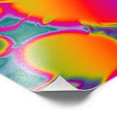 Groovy Color Burst Foto Afdruk (Hoek)