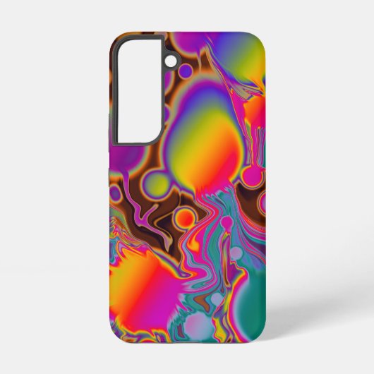 Groovy Color Burst Samsung Galaxy Hoesje (Achterkant)