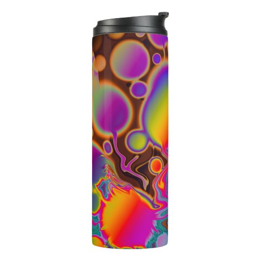 Groovy Color Burst Thermosbeker (Gedraaid links)