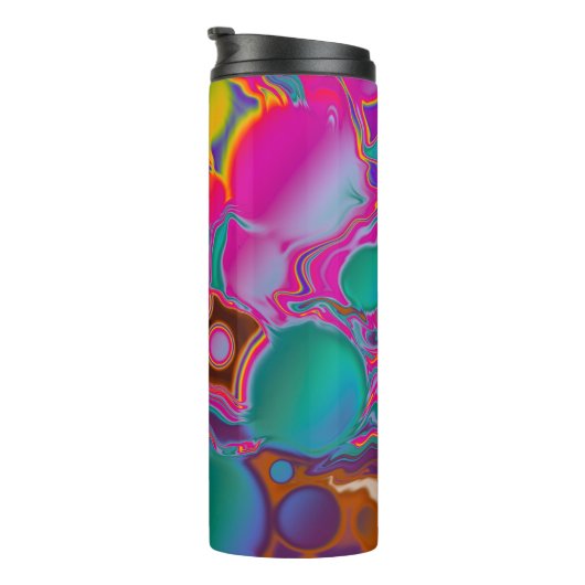 Groovy Color Burst Thermosbeker (Geroteerd rechts)