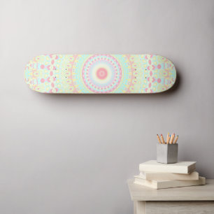 Groovy Colorful Hippie Mandala  Persoonlijk Skateboard