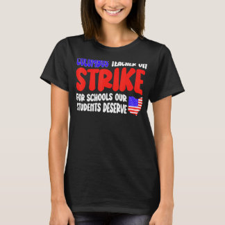 Groovy Columbus Ohio School Teachers Strike OH Tea T-shirt