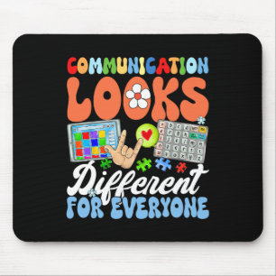 Groovy Communicatie Ziet Er Voor Iedereen Anders U Muismat