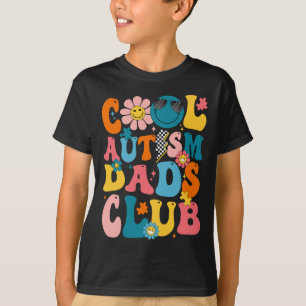 Groovy Cool Autisme Dads Club Autisme Bewustzijn Z T-shirt