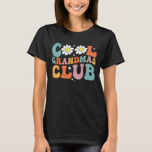 Groovy Cool Oma's Club Grappige Moederdag T-shirt
