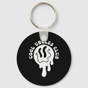 Groovy Cool Uncles Club Retro Uncle Fathers Day Ha Sleutelhanger