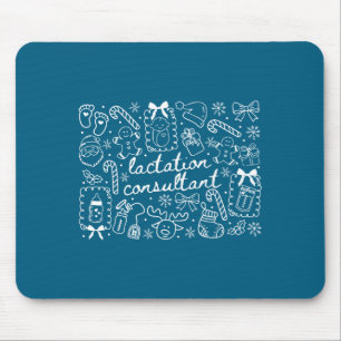 Groovy Coquette Lactatiekundige Borstvoeding Muismat