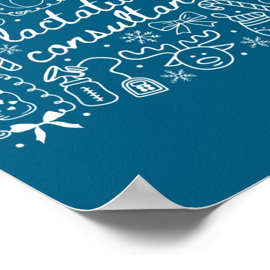 Groovy Coquette Lactation Consultant Breastfeeding Poster (Hoek)