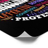 Groovy Counseling Team Waardering Terug naar Schoo Poster (Hoek)