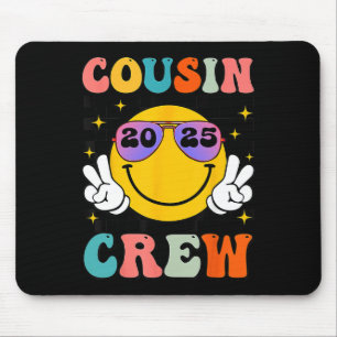 Groovy Cousin Crew 2025 Zomervakantie Strand Fami Muismat
