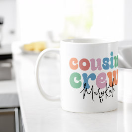 Groovy Cousin Crew Personalized Koffiemok