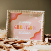Groovy Creatie Station Sign