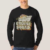 Groovy Cruise Squad Vacation Matching Group T-shirt (Voorkant)