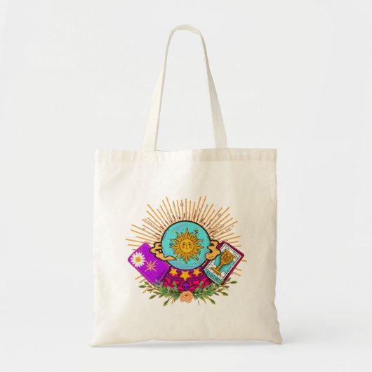 Groovy Crystal Ball Tote Bag (Voorkant)