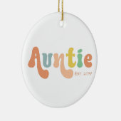 Groovy Custom Auntie Fixed | Rentesubsidies Keramisch Ornament (Rechts)